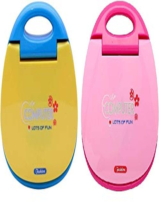 آي تشويس كمبيوتر محمول تعليمي للأطفال من iChoice مزود بشاشة LED، يعرض الحروف الأبجدية الإنجليزية والأرقام من 1 إلى 3 (متعدد الألوان) - Image 4